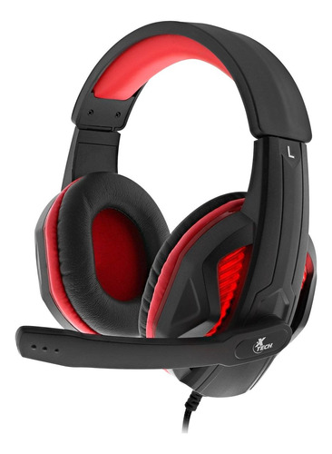 Auriculares Con Cable Xtech Igneus Gamer Usb 3.5mm Microfono