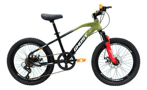 Bicicleta Ghost Claw Rodada 20 Verde Tamaño del cuadro S