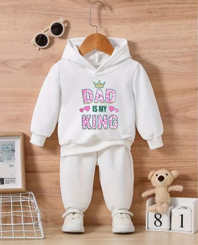 Sudadera De Niña Incluye 2pz Sudadera/pans Ropa Niña Mod4