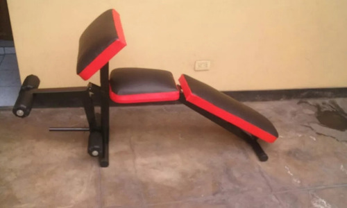 Imagen 4 de 6 de Banca Libre+predicador+ejercitador D Piernas+5 Niveles Altur