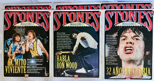 Stones´ Magazine Colección Completa 10 Fascículos Rev. Gente (Usado)