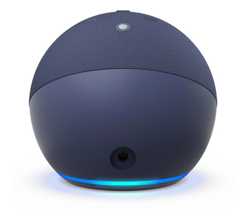 Imagen 2 de 2 de Amazon Echo Dot 5th Gen con asistente virtual Alexa deep sea blue 110V/240V