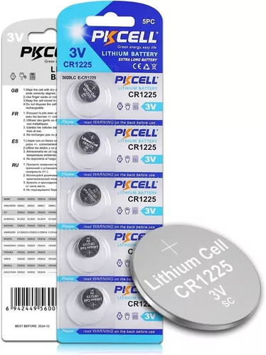 LiCB CR1632 - Pilas de botón de litio (10 unidades, 3 V, CR1632) :  : Electrónica