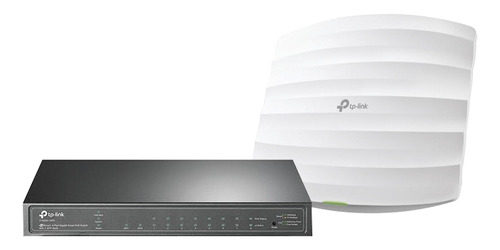 Kit Access Point Eap245 Y Switch Poe T1500g-10ps Doble Banda