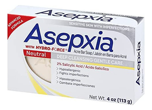 Barra Limpiadora De Asepxia Neutra, 4 Oz (paquete De 2) [u]