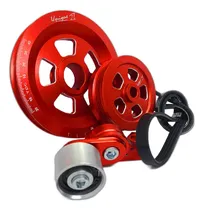 Comprar Kit Polia Alumínio + Esticador Motor A Ar Poly V Cu002F Retentor