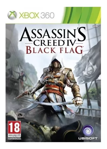 Jogo Assassins Creed Iv Black Flag Xbox One/xbox 360 Mídia Física Lacrado -  Ubisoft - Jogos de Ação - Magazine Luiza