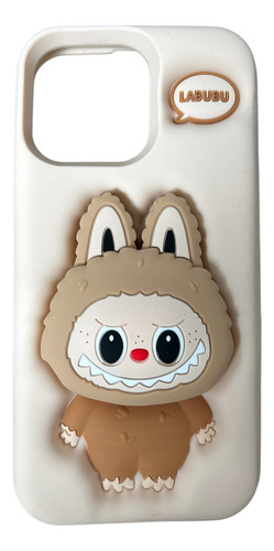 Funda Diseño Labubu Para Iphone 12 13 14 15 16pro 16 Pro Max Claro Geométrico 16 Pro Max