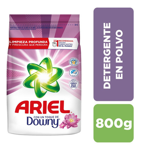 Ariel Con Un Toque De Downy Detergente En Polvo 800g