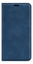 Comprar Funda Case Para Xiaomi Note 9 Pro Flip Cover Azul Antishock