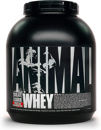 Animal Whey Isolate Whey Protein Powder - Aislado Cargado P