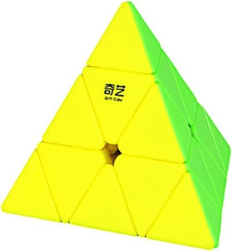 Cubo De Velocidad De Pirámide Qiyi Cubo Mágico