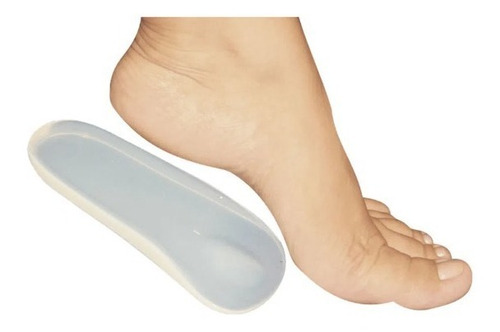 Palmilha 3/4 Siligel Com Piloto Para Metatarsalgia - Par