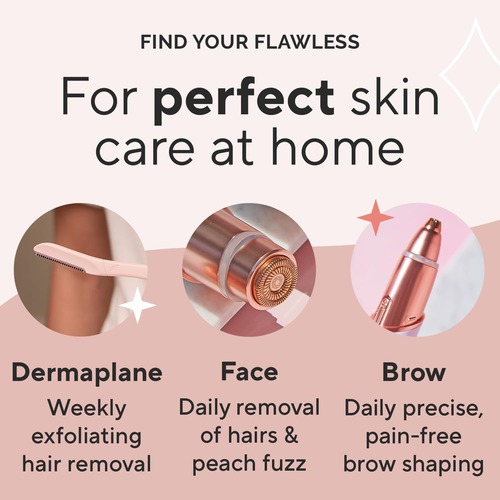 Depiladora De Cejas Flawless Brows Elect Finishing Touch...