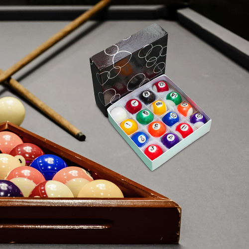 Juego De Bolas De Billar Pequeñas De 16 Piezas, Juego 25mm