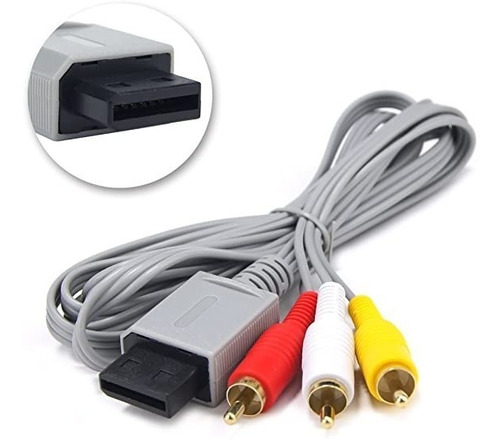 Cable Audio Y Video Original Nintendo Wii - Wiisanfer (Reacondicionado)