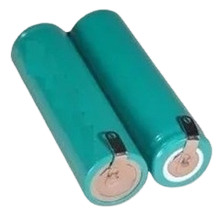 Bateria Aa 2,4v 2700mah Ni-mh Com Terminais Recarregável