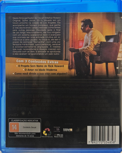 Blu-ray Ela - Spike Jonze - Blu-ray - Sony
