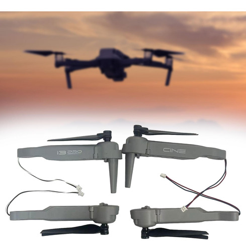 Conjunto De Brazo De Motor Compatible Con Dron Rc, Gris