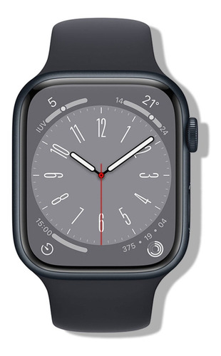 Smartwatch Apple Watch Series 8 Gps 45 Mm Medianoche Color de la caja Azul medianoche Color de la correa Azul medianoche/Patrón Color del bisel Negro