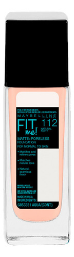 Base de Maquillaje LĂquida Maybelline New York Fit Me! 112 Natural Ivory 30ml