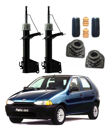 Par Amortecedor + Par Kit Palio 96 97 98 99 00 Dianteiro