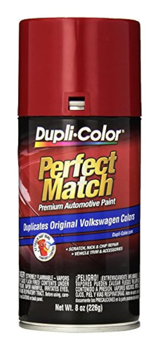 Duplicolor Ebvw20377 Tornado Red Volkswagen Perfect Match Pi