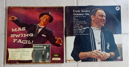 2 Vinilos Discos Antiguos Frank Sinatra