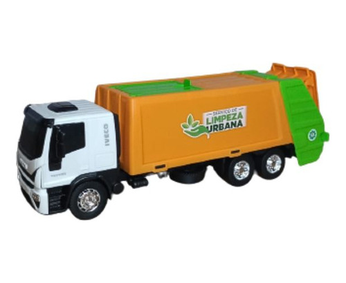 Brinquedo Caminhão Limpeza Urbana Coletor De Lixo Iveco