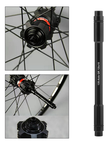 3 Paquete De 3-6 Adaptadores Qr Para Bicicleta De 3 Piezas