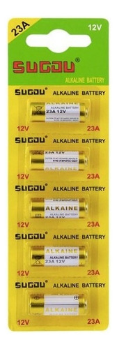 Pack 5 Pilas 23a 12v Alkaline A23