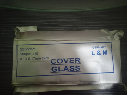 Imagen 1 de 1 de Laminas Cubre Objetos