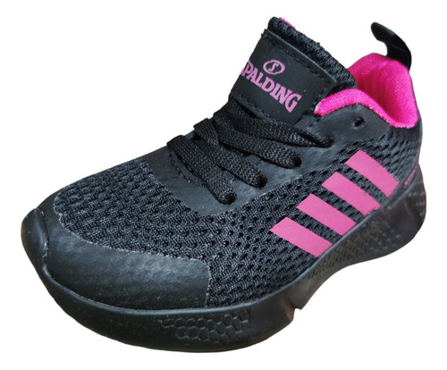 Tenis Spalding Niña Negro 19844