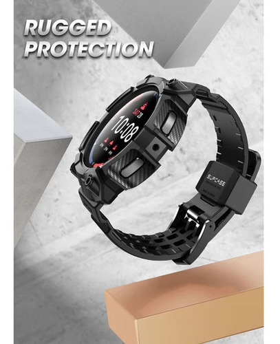 Funda de pulsera Supcase para Galaxy Watch 5 Pro (45 mm), color negro, ancho 45 mm