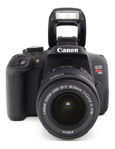 Camara Profesional Canon T6i +lente 18.55mm 24,2 Mpx Wifi Hd