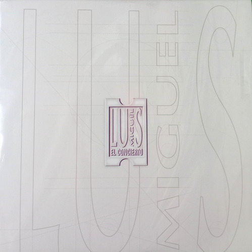 Vinilo Luís Miguel / El Concierto / Vinilo Doble / Nuevo