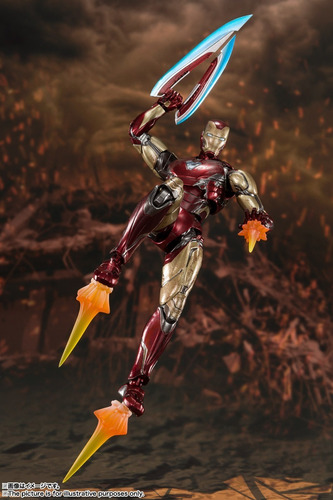 Iron-man Mark 85 & Rescue Figuarts Bandai Avengers End Game (Usado)