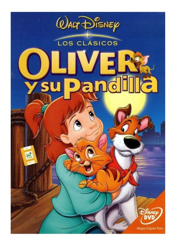 Oliver Y Su Pandilla 1988 Los Clasicos Disney Pelicula Dvd