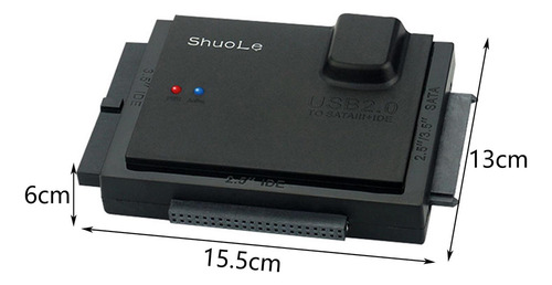 Convertidor Ide A Usb 2,0, Lector De Disco Duro