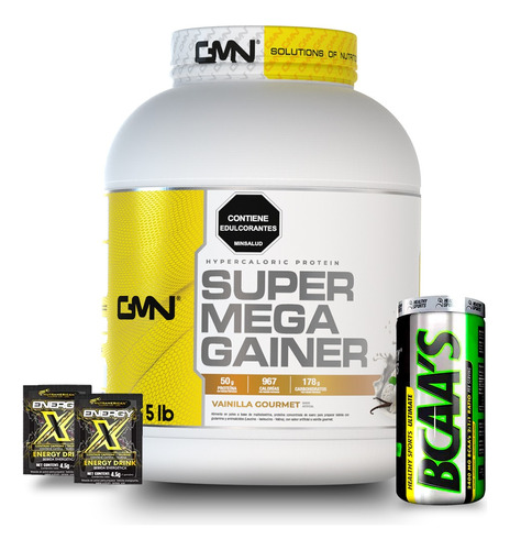 Super Mega Gainer 5lbs+bcaa´s