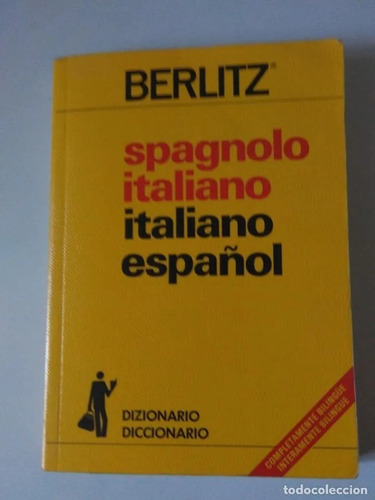 Diccionario Bolsillo Italiano-español, Ed. Berlitz Año 1989 