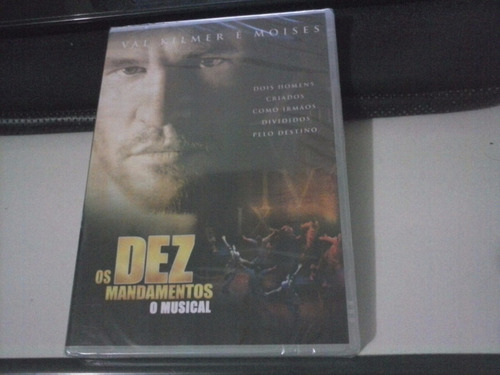 Dvd - Os Dez Mandamentos - O Musical - ( 2006 ) - Lacrado