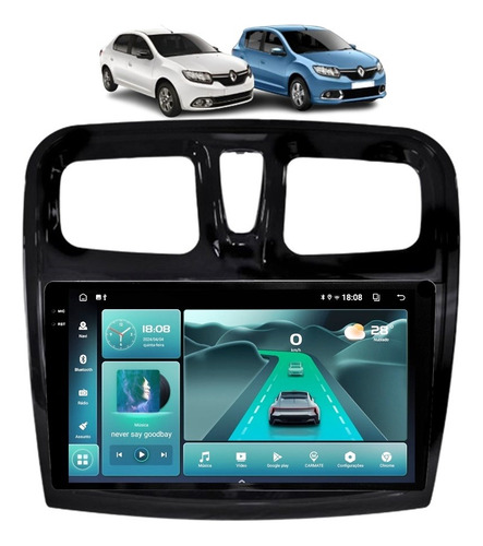 Multimidia Sandero Logan 2gb Android 64gb Carplay All In