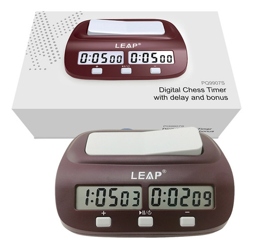 Reloj De Ajedrez Digital Profesional Cuenta Atrás Con Tempor