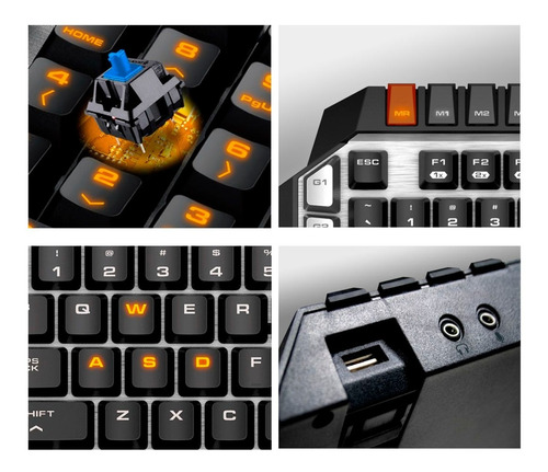Imagen 5 de 10 de Teclado Mecánico Gamer Cougar 700k Evo Cherry Mx Rgb