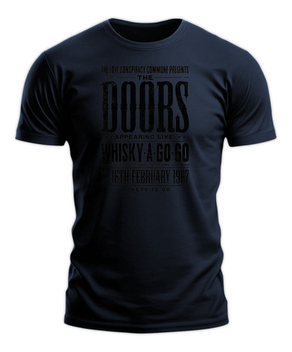 Polera Gustore De Afiche The Doors