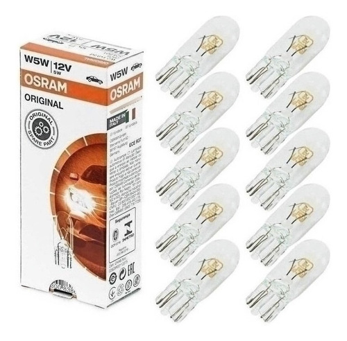 Bombillos Osram T10 158 2825 12v 5w X10 Unidades