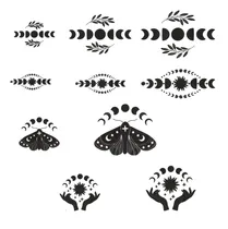 Comprar Matrices De Bordado Colección Fases Lunares - 10 Diseños