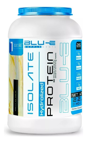 Proteína Whey Hidrolizada Isolate Blu-e 1 Kg Varios Sabores Vainilla