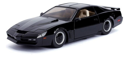 Kitt Knight Rider El Auto Increíble Jada Escala 1:24 Con Luz Negro